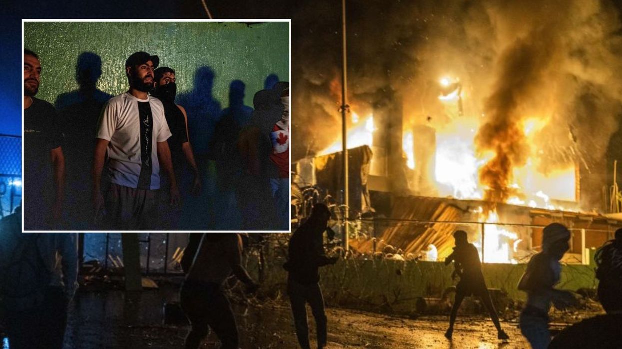 Lebanese capital, Beirut saw the worst clashes of the evening where the US embassy was set alight