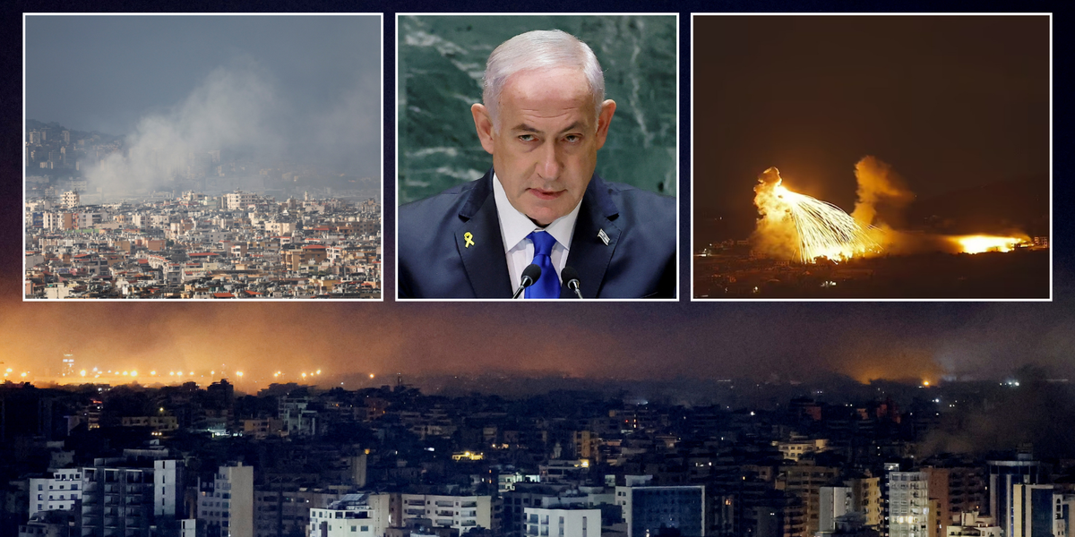 NextImg:IDF confirms troops have crossed into southern Lebanon as they unleash rain of fire on Hezbollah