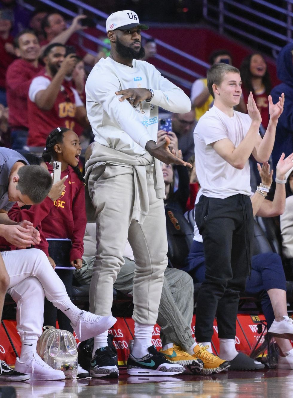 LeBron James wants to play with his son in the NBA