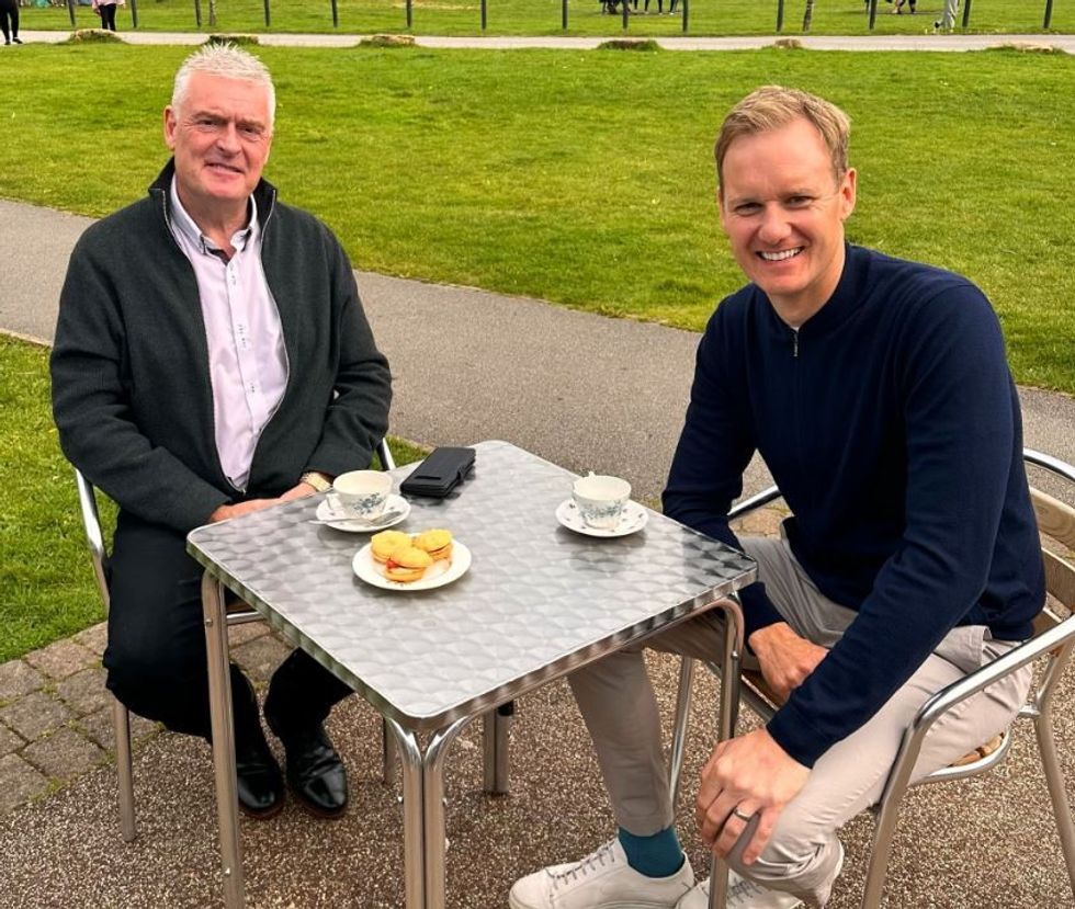 Lee Anderson and Dan Walker