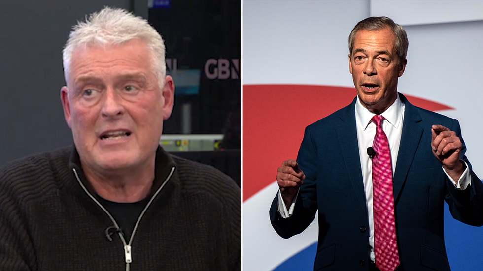Lee Anderson and Nigel Farage