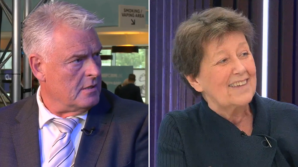 Lee Anderson and Scarlett MccGwire