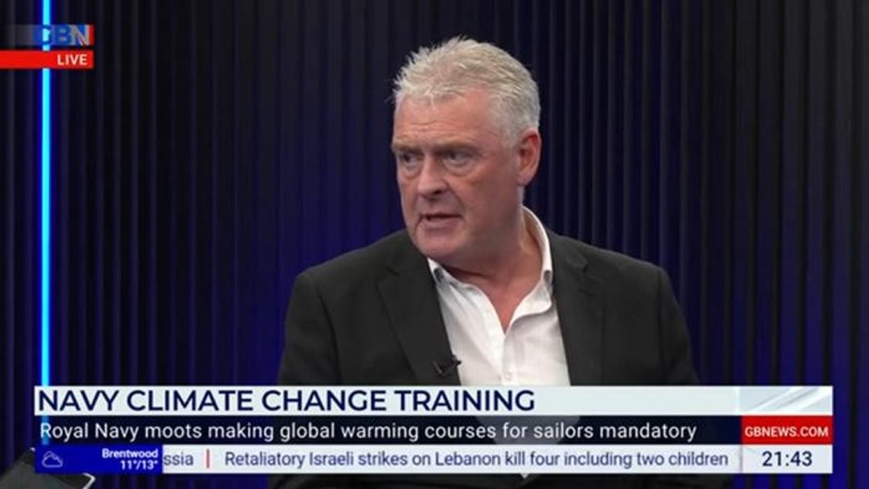 Lee Anderson hits out at ‘woke’ global warming course for Royal Navy: ‘Rising sea levels are good for boats!’