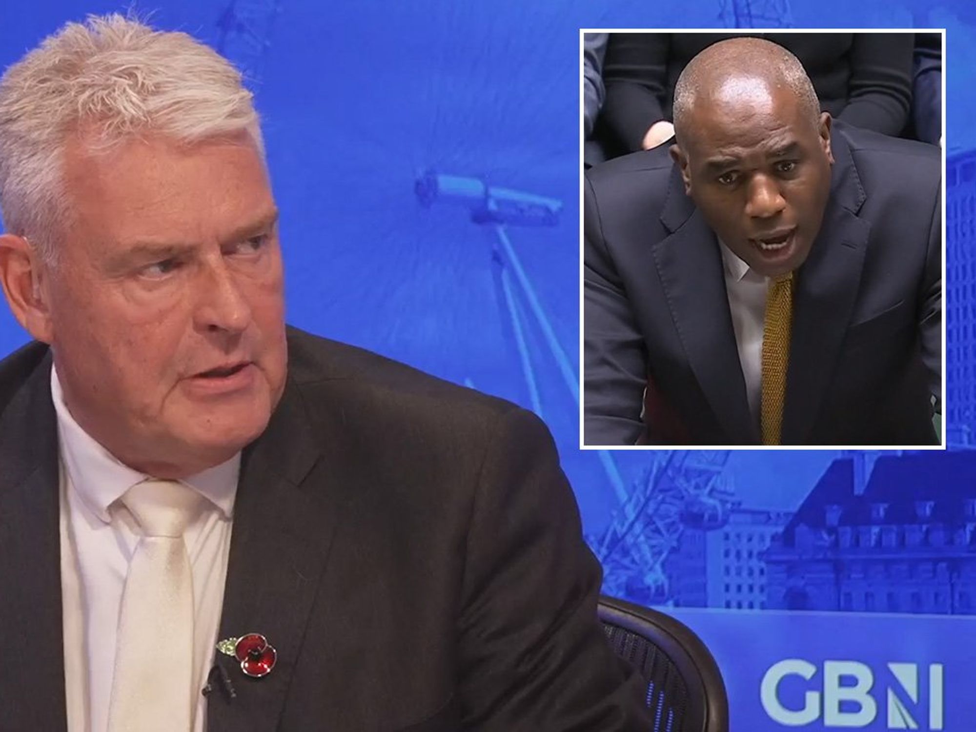 Lee Anderson, David Lammy