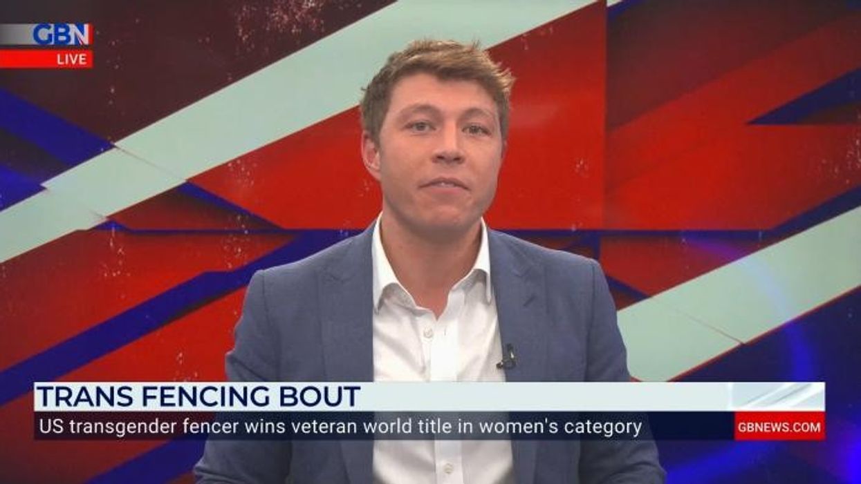 'Should be ashamed!' Lee Anderson slams trans fencer who wins championship: 'It's cheating!'