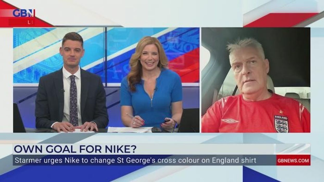 'I wear my England shirt with pride - Interfering with our history!' Lee Anderson hits out at Nike flag change