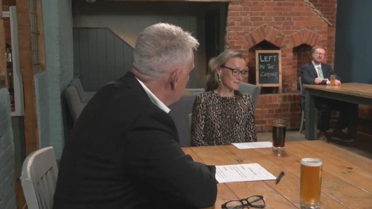 Lee Anderson holds head in hands as GB News guest’s Sadiq Khan claim sparks outrage: ‘Oh dear!’