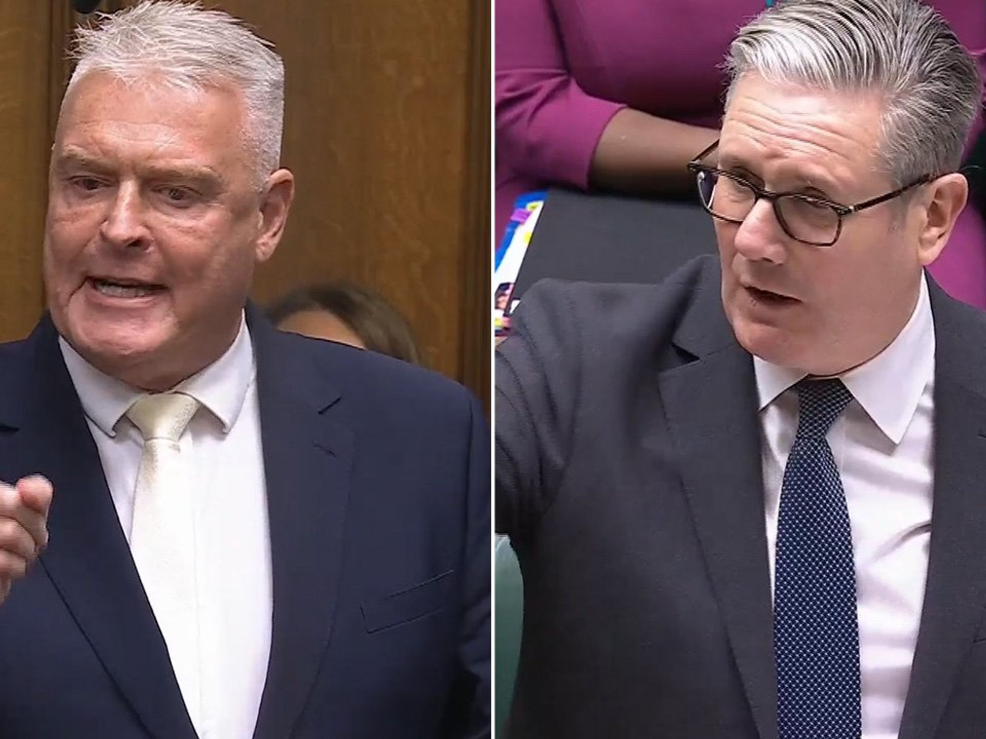 Lee Anderson, Keir Starmer