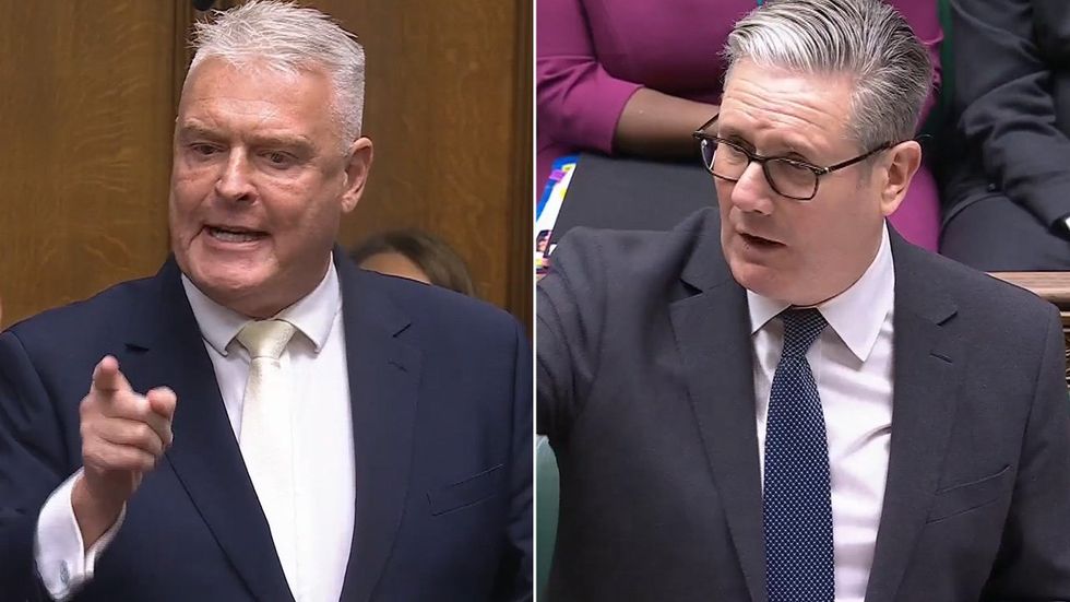 Lee Anderson, Keir Starmer