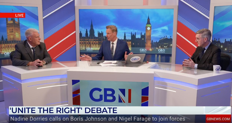 Lee Anderson, Martin Daubney and Jacob Rees-Mogg