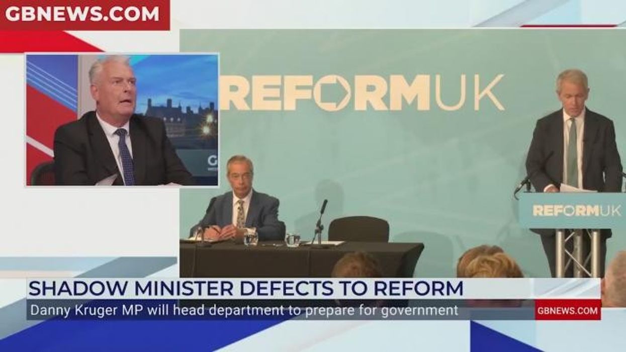 Another ex-Tory defects to Reform UK as former minister joins Nigel Farage's party