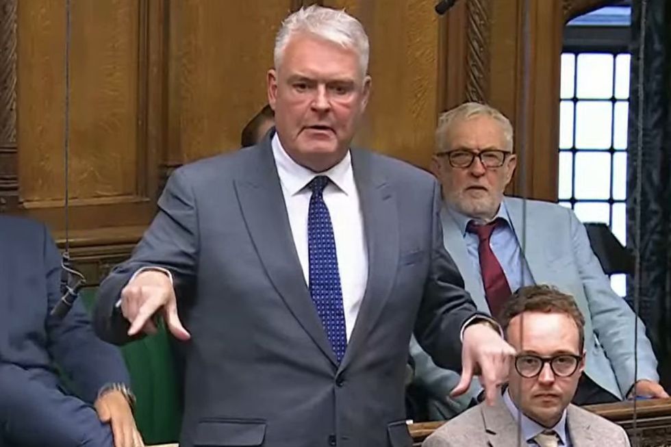 Lee Anderson was removed from the House of Commons