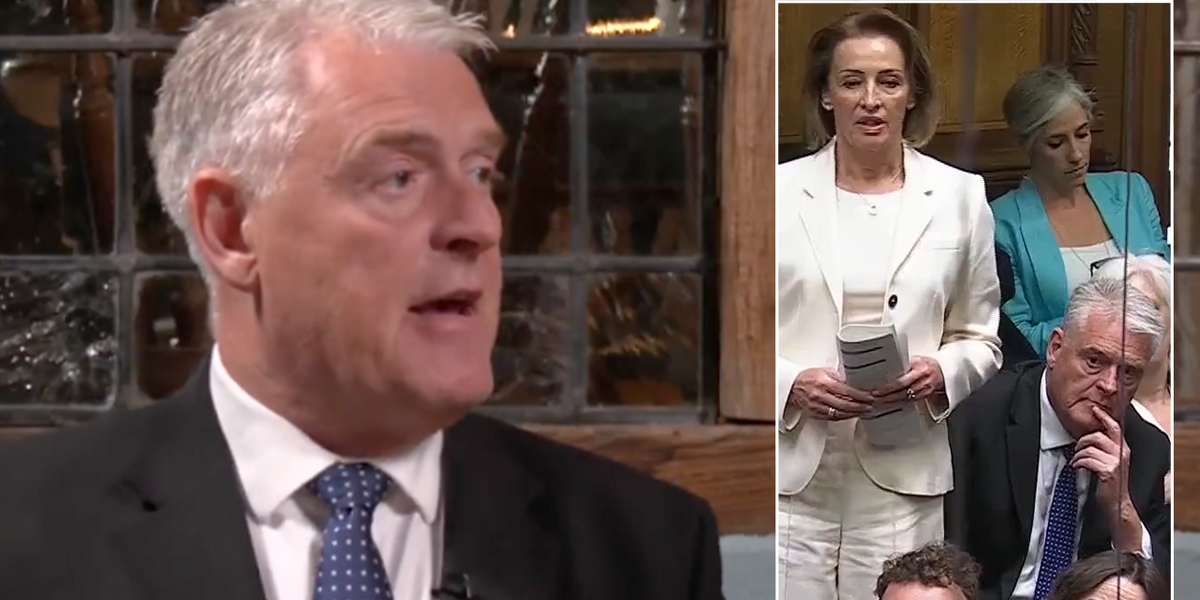 NextImg:Lee Anderson despairs after watching ‘out of touch’ MPs react to Sarah Pochin’s burka question