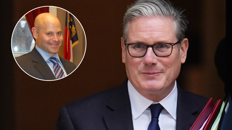 Lee Cohen and Keir Starmer