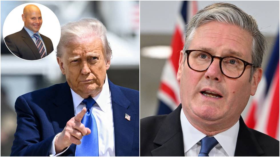 Lee Cohen, Donald Trump and Keir Starmer