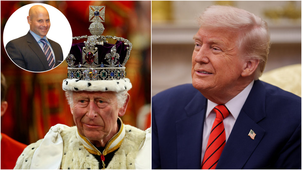 Lee Cohen, King Charles and Donald Trump