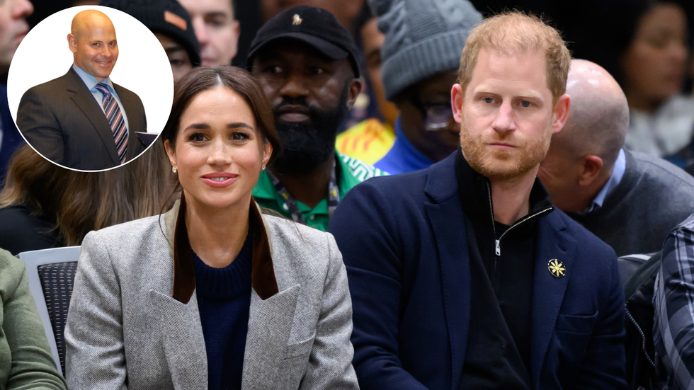 Lee Cohen, Meghan Markle and Prince Harry