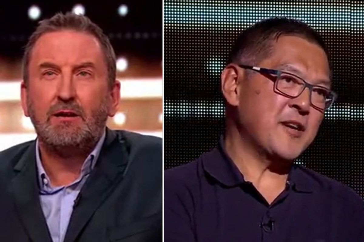 Lee Mack and Steven Wong