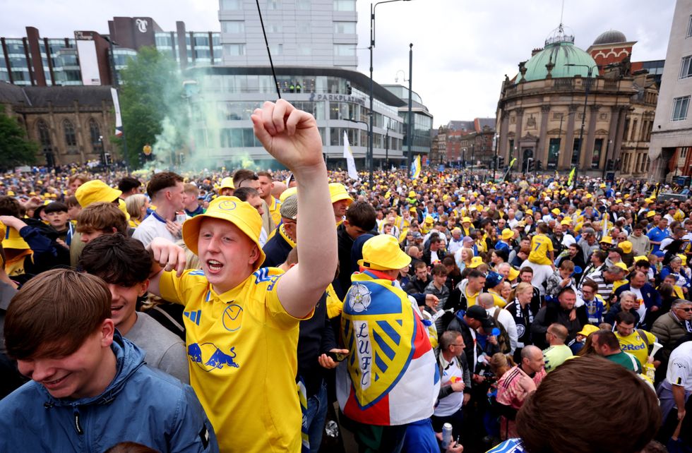 Leeds fans