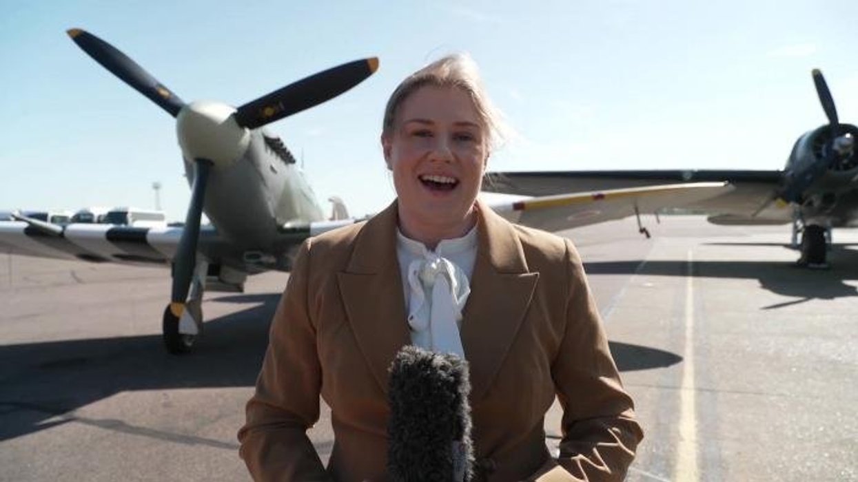 Legendary Spitfire commemorated in 90th anniversary flight with round trip of Britain: 'A symbol of our heritage'