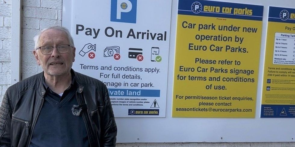 Leicester's City Mayor Sir Peter Soulsby assessed the future of its car parks