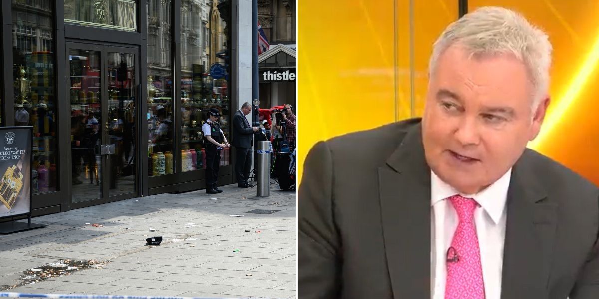 NextImg:'What is your issue?!' Eamonn Holmes questions BBC and ITV over lack of Leicester Square stabbing coverage 'GB News was only one to lead'
