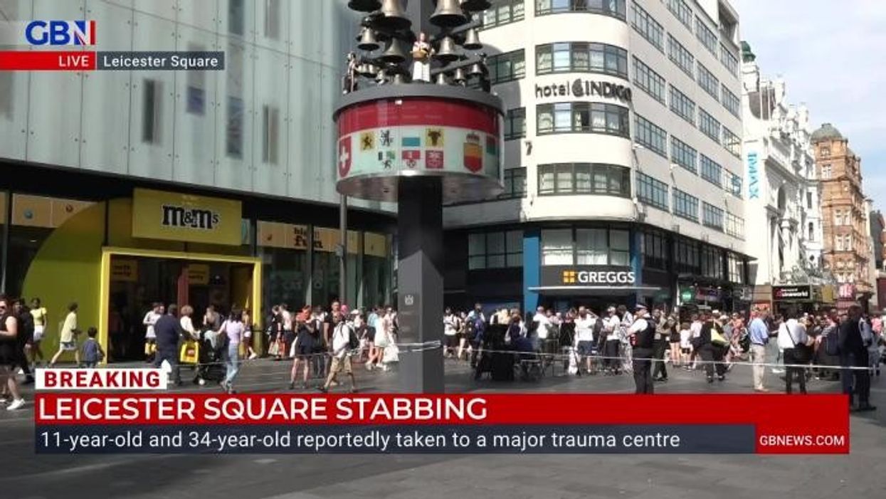 Leicester Square stabbing: Ex-police officer holds back tears in passionate plea for knife crime crackdown - 'When is the government going to listen?!'
