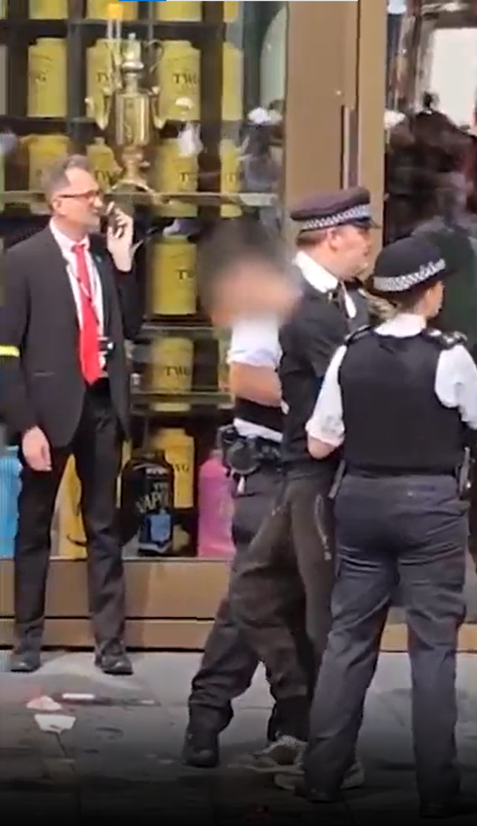 Leicester Square stabbing arrest