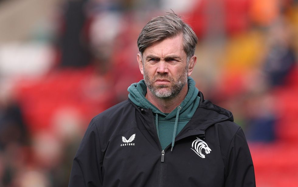 Leicester Tigers head coach Geoff Parling