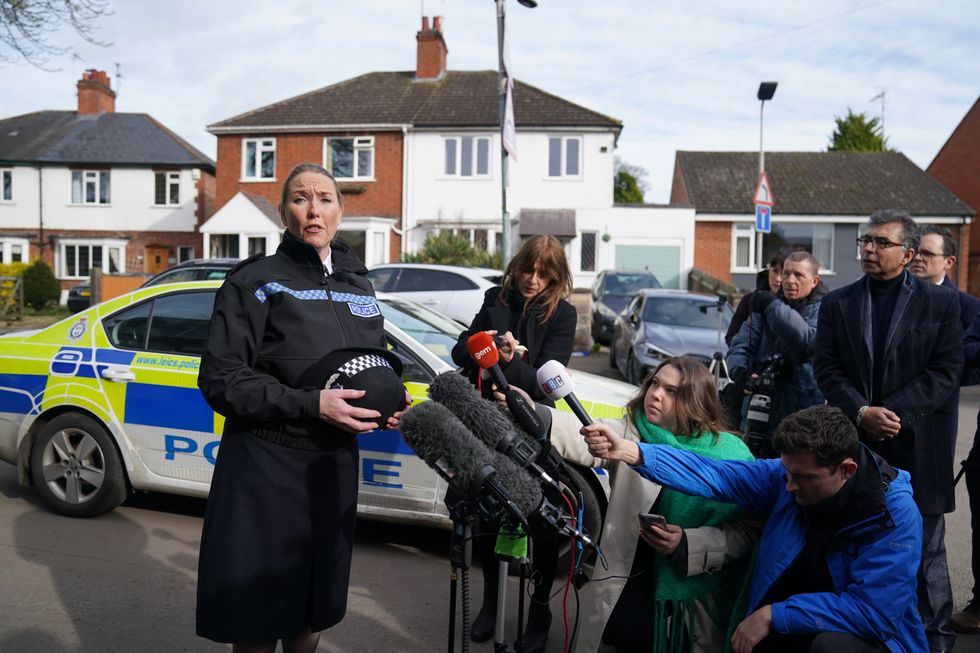 Leicestershire Police Assistant Chief Constable Michaela Kerr updates the media following reports of a two-year-old boy falling into the River Soar