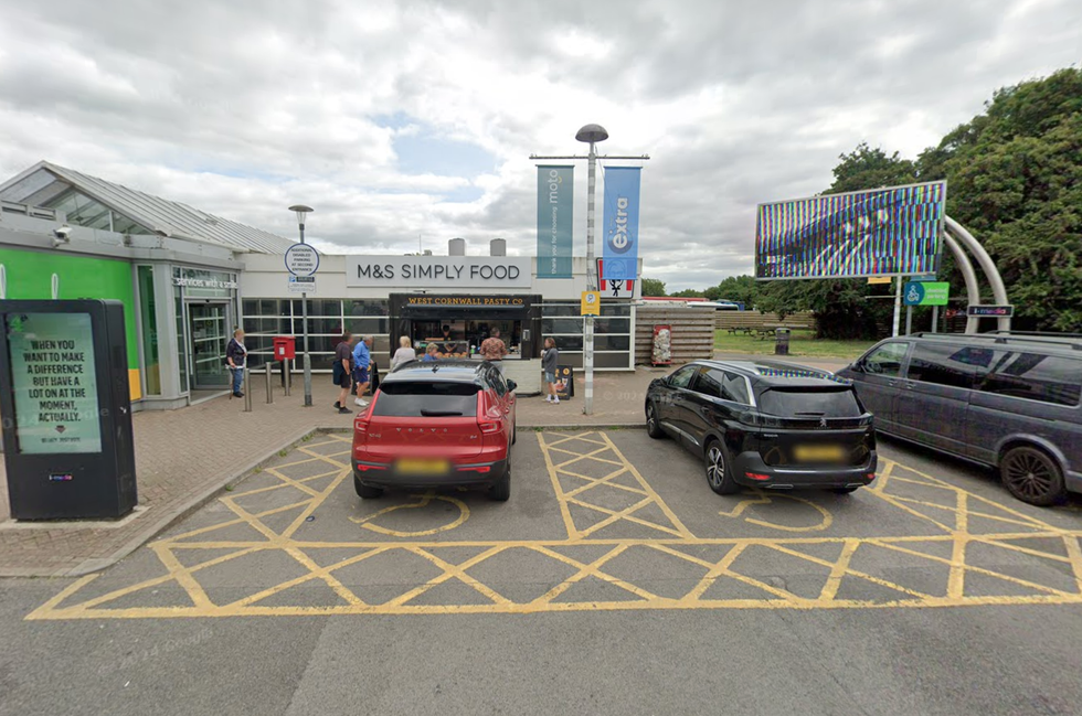 Leigh Delamere service station