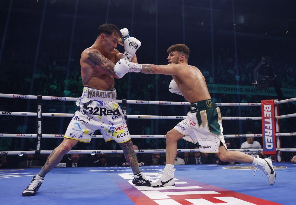 Leigh Wood caught Josh Warrington off guard from the very first exchanges