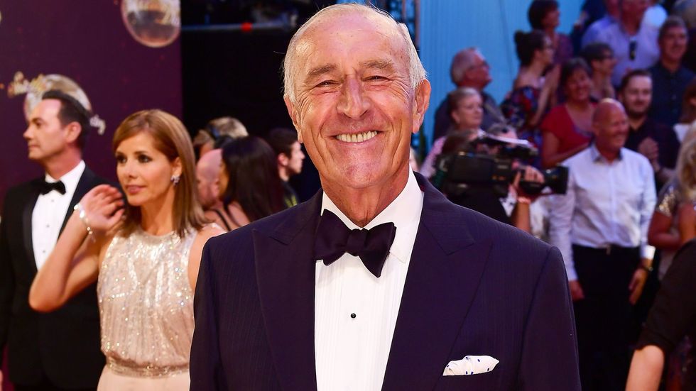 Len Goodman on the red carpet