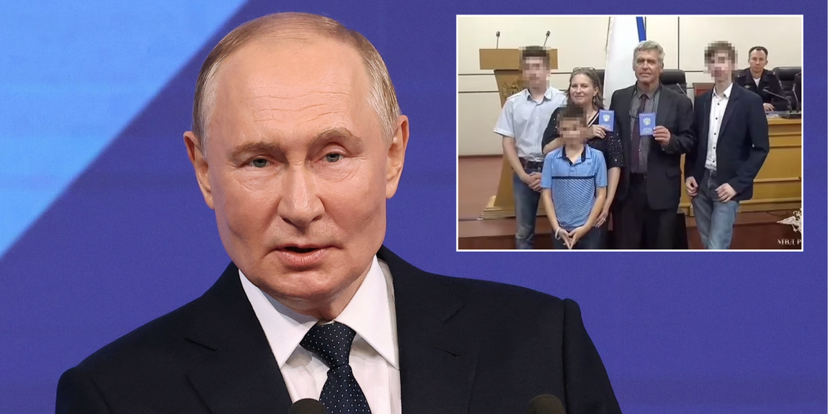 NextImg:British families flee from 'woke' West as they agree to Putin's resettlement scheme in Russia