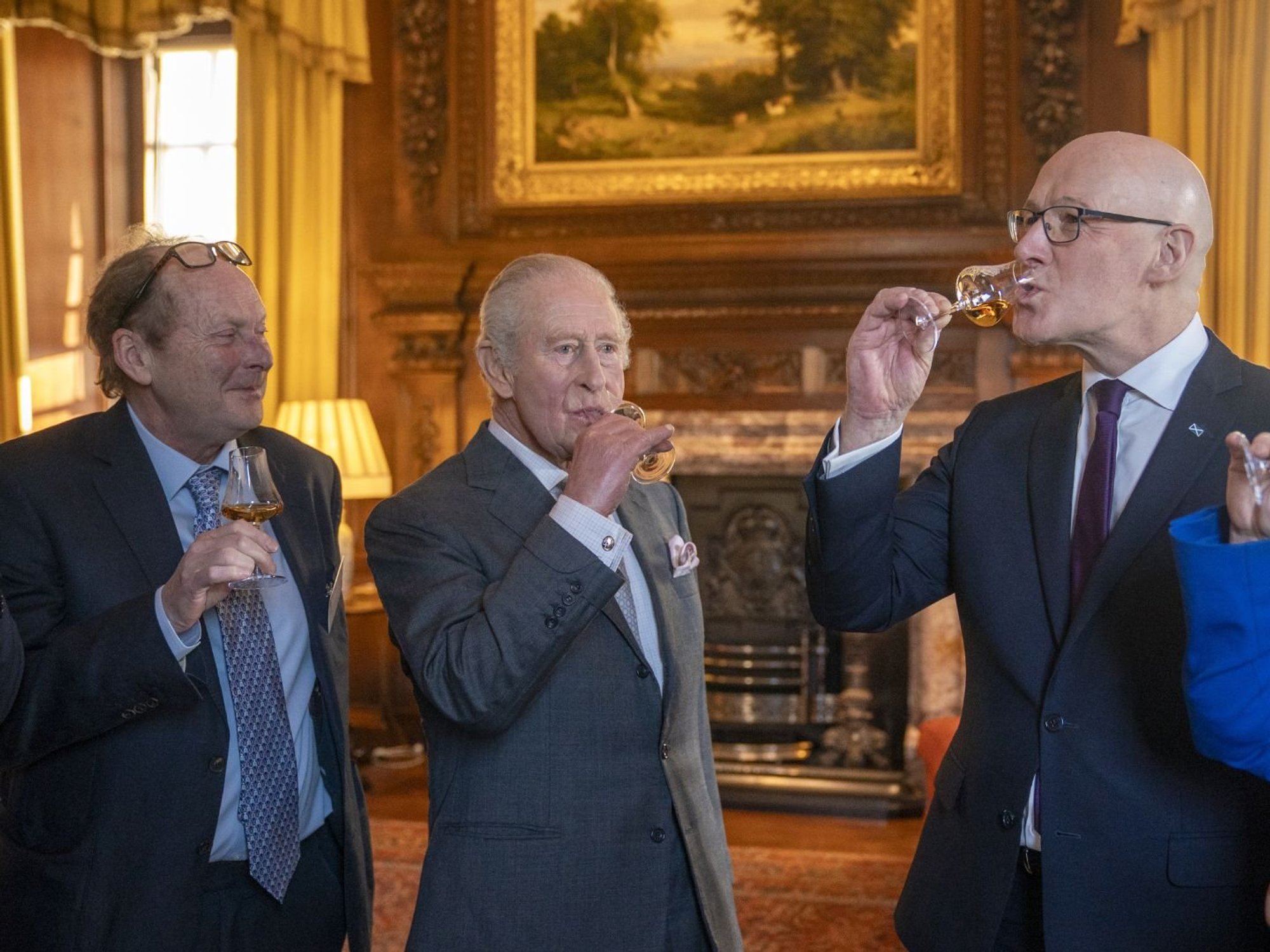 Leonard Russell, King Charles, John Swinney