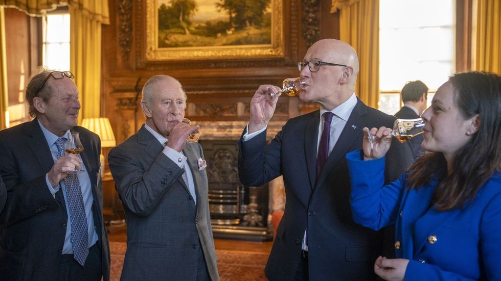 Leonard Russell, King Charles, John Swinney
