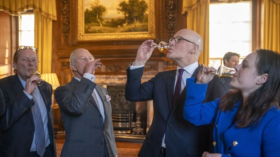 Leonard Russell, King Charles, John Swinney