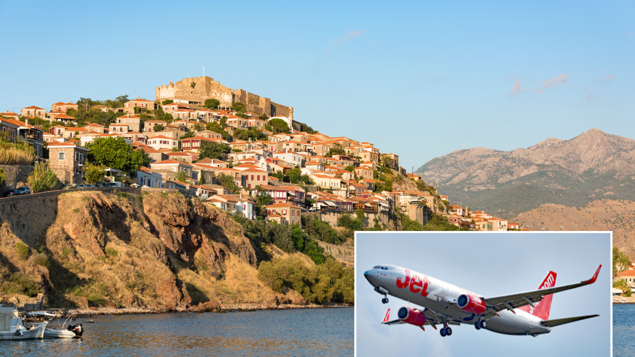 Lesvos, Greece / Jet2 flight