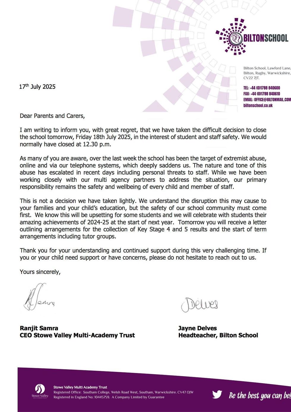 letter