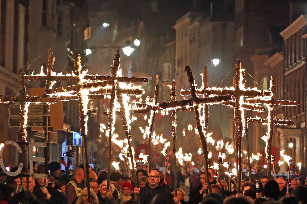 Lewes Bonfire Night