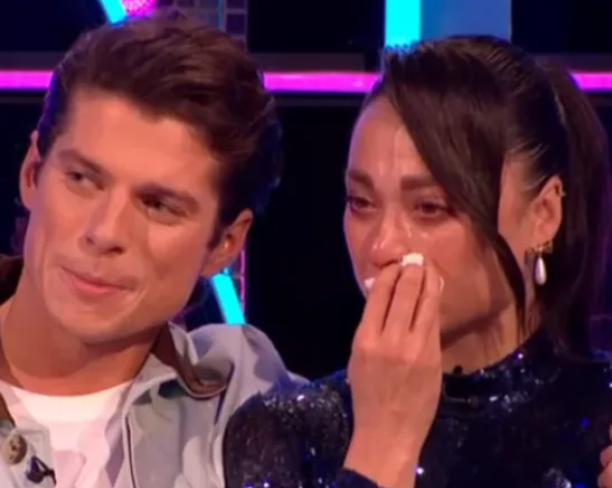 Lewis Cope and Katya Jones