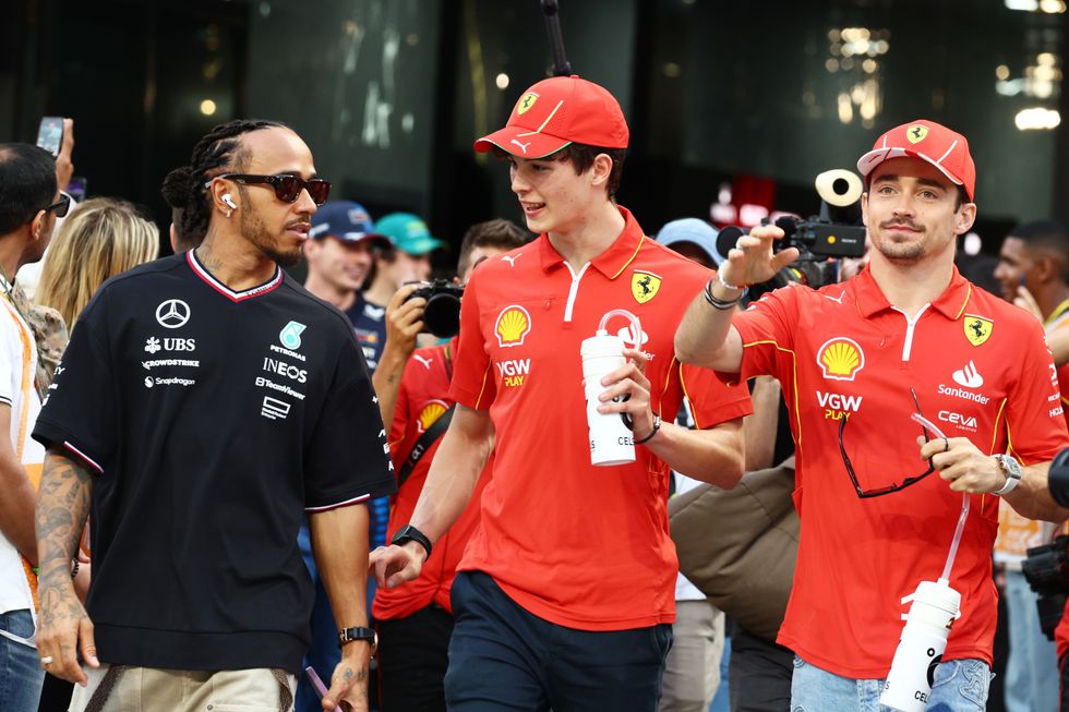 Lewis Hamilton agreed to join Ferrari in 2025 before the start of this season