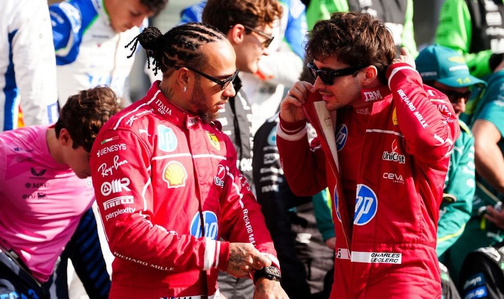 Lewis Hamilton and Charles Leclerc both had input over the new design of the steering wheel