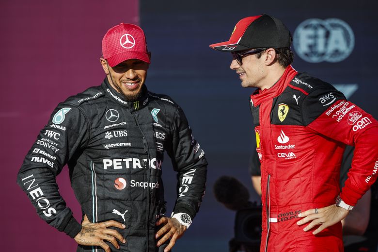 Charles Leclerc's opinion on being Lewis Hamilton's team-mate emerges with  Brit set to join Ferrari