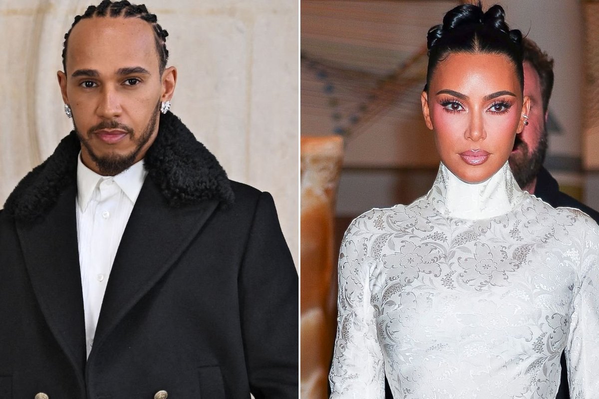 Lewis Hamilton and Kim Kardashian 'reconnected' at Kate Hudson's New Year's Eve celebration in Aspen, Colorado, having not crossed paths for several years despite previously knowing one another