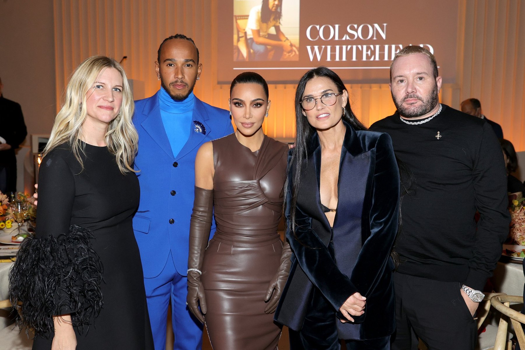 Lewis Hamilton and Kim Kardashian
