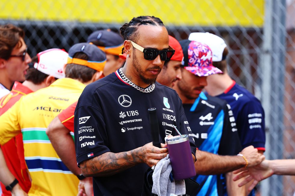 Lewis Hamilton appeared annoyed with Mercedes on team radio