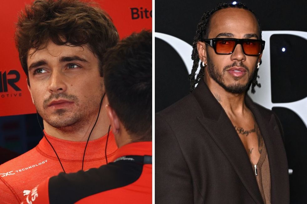 Lewis Hamilton Charles Leclerc