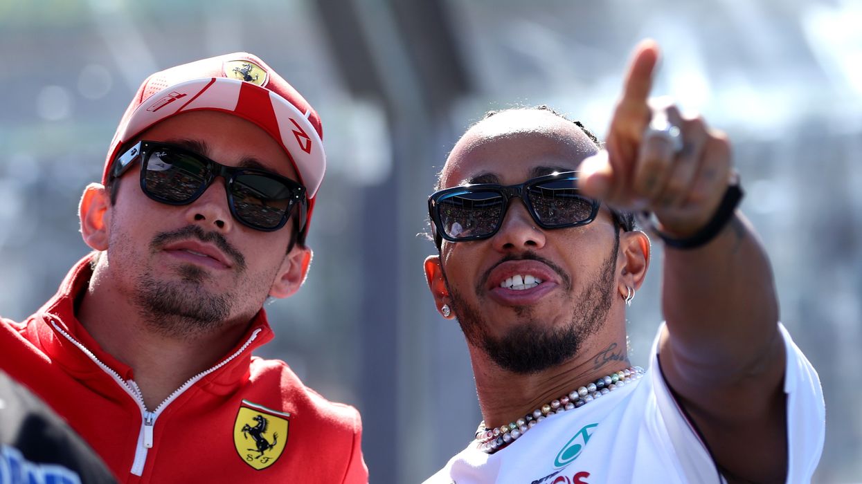 Lewis Hamilton Charles Leclerc