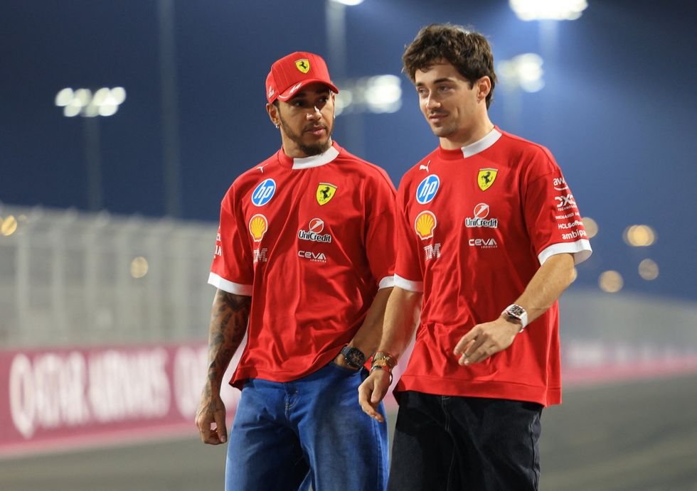 Lewis Hamilton Charles Leclerc